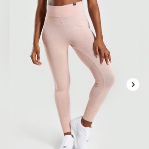 GYMSHARK Time Out Leggings Sold Out Size Small Rose